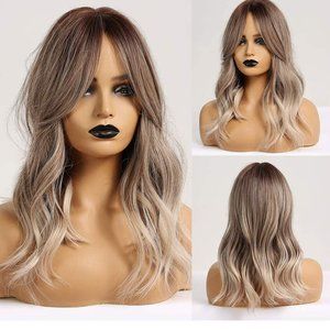 Ombre Blonde Full Wig